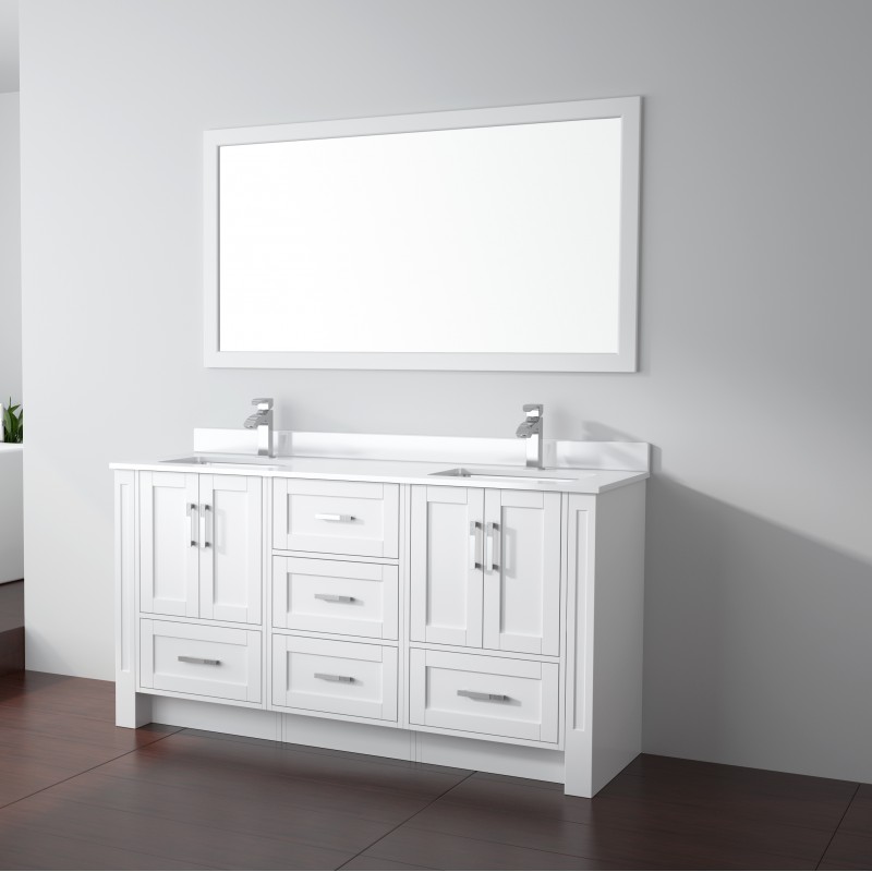 64 inch bathroom vanity