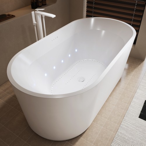 Aquaria 63" Acrylic Airjet Bathtub