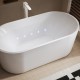 Aquaria 63" Acrylic Airjet Bathtub