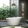 Indiana 63" Freestanding Acrylic Airjet Bathtub