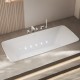 Oceania 67&quot; Built-in Acrylic Airjet Bathtub