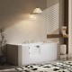 Pacifica 60&quot; Walk-in Corner Acrylic Tub