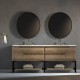 Ashley Floor Mount 85" Double Sink Vanity